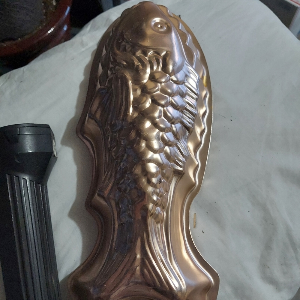 Vintage copper mold
